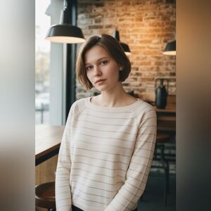 NWOT Banana Republic Merino Wool Crew Neck Sweater